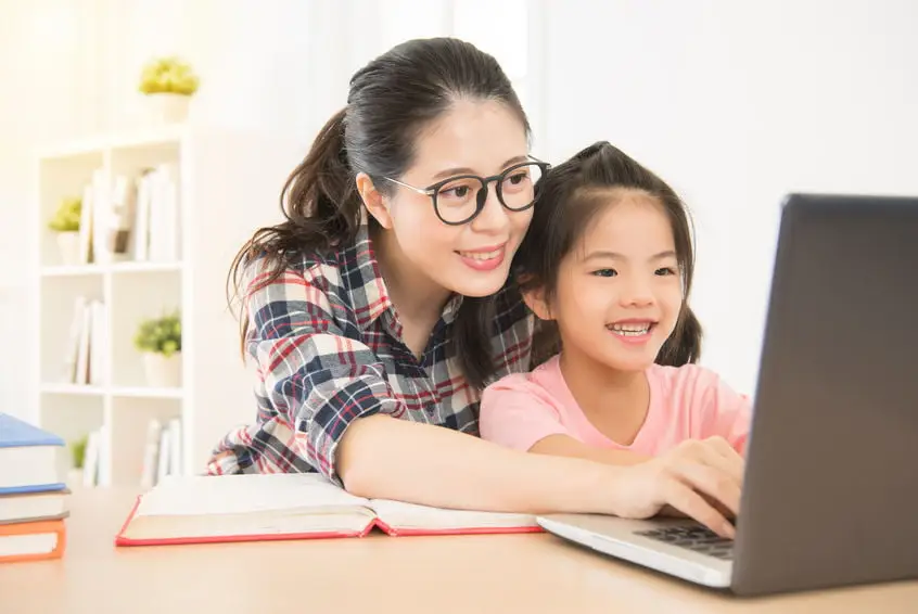 learning at home, online homeschooling